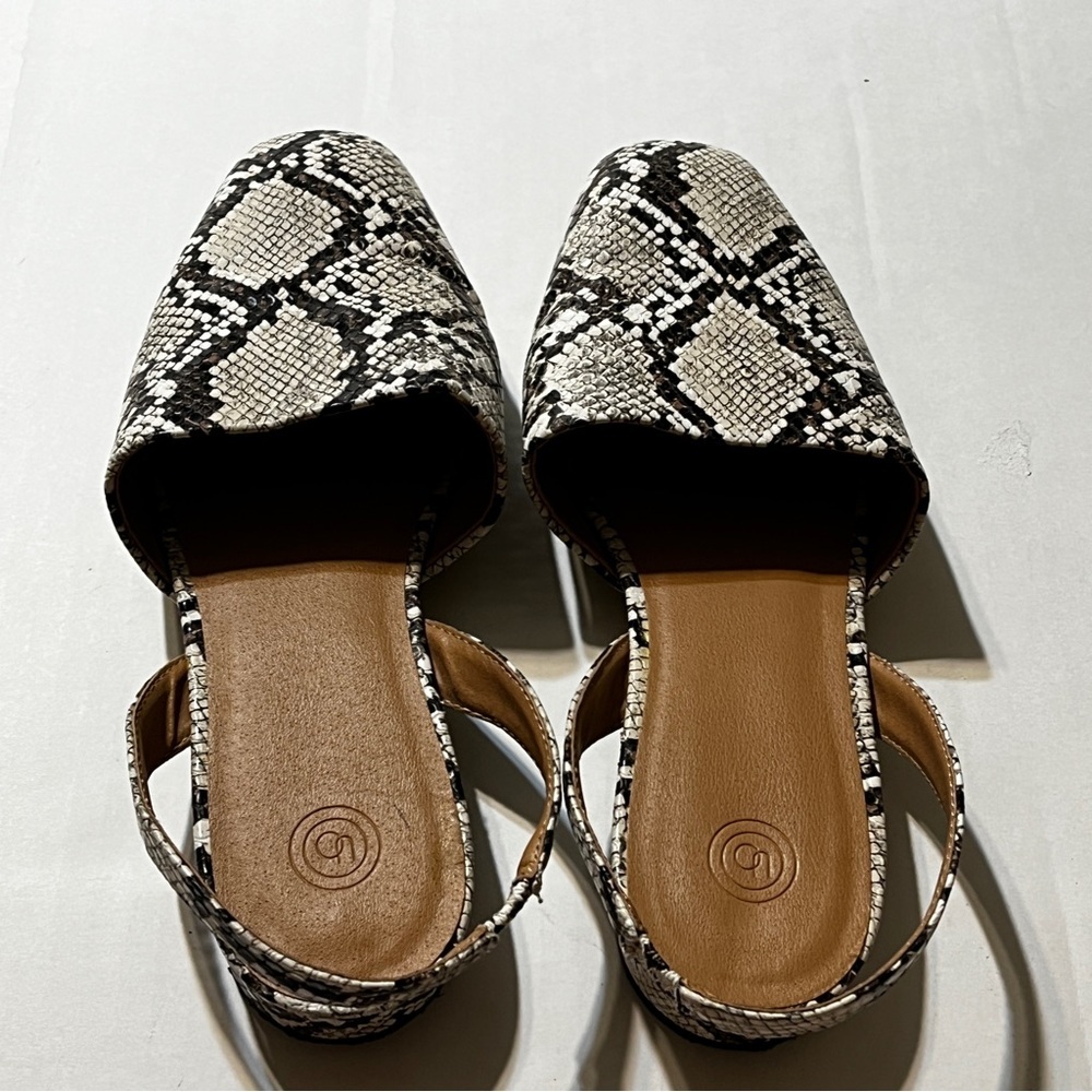 Urban Outfitters Dana Snake Slingback Mule - Picture 3 of 6